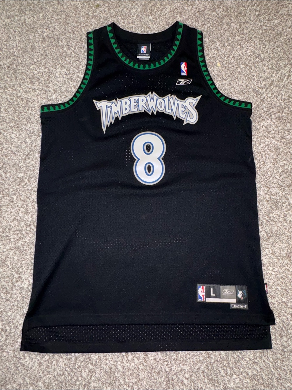 Sprewell Timberwolves Jersey